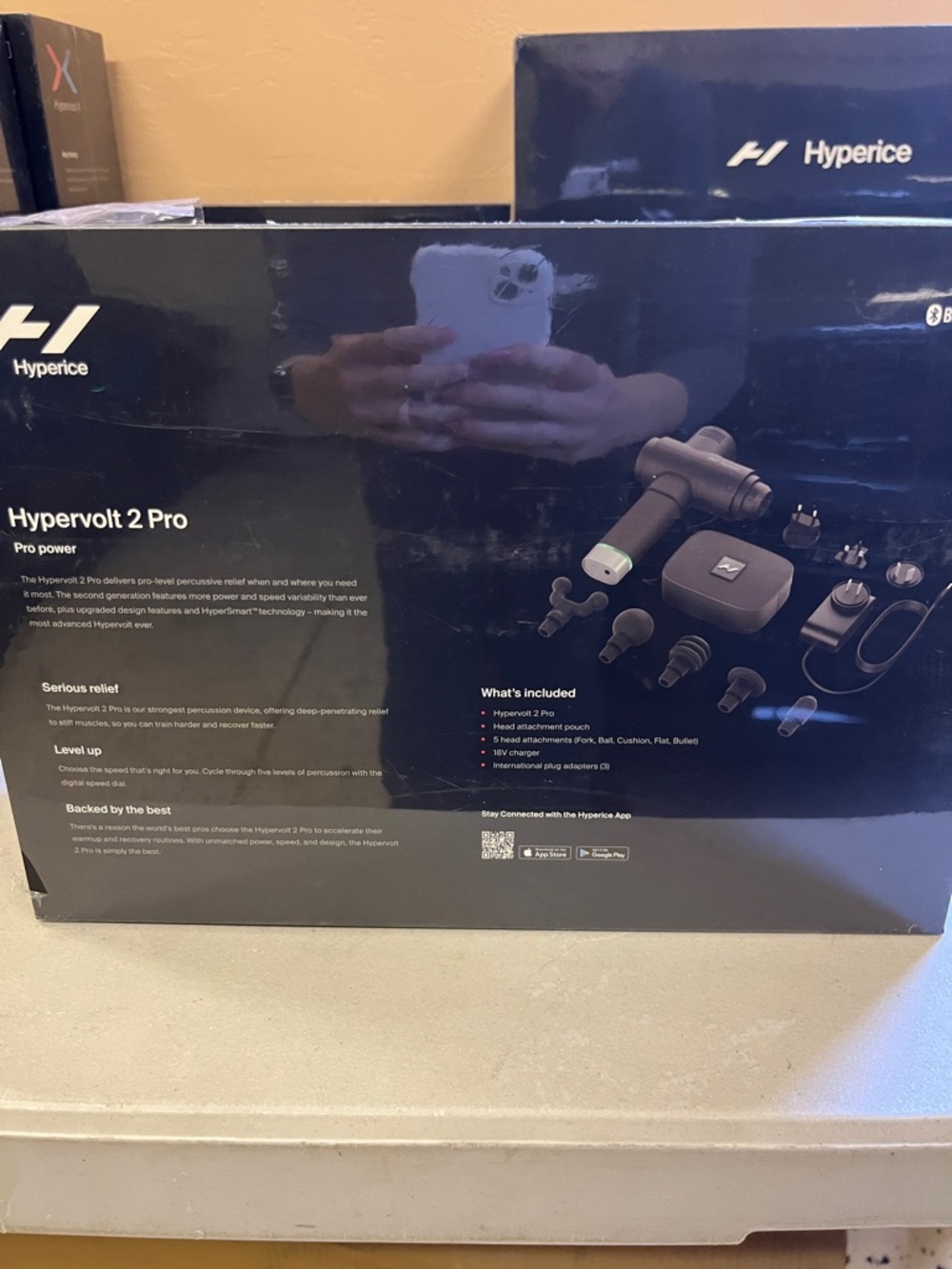Hyperice Hypervolt 2 Pro Percussion Massage Device - Black - Picture 2 of 2